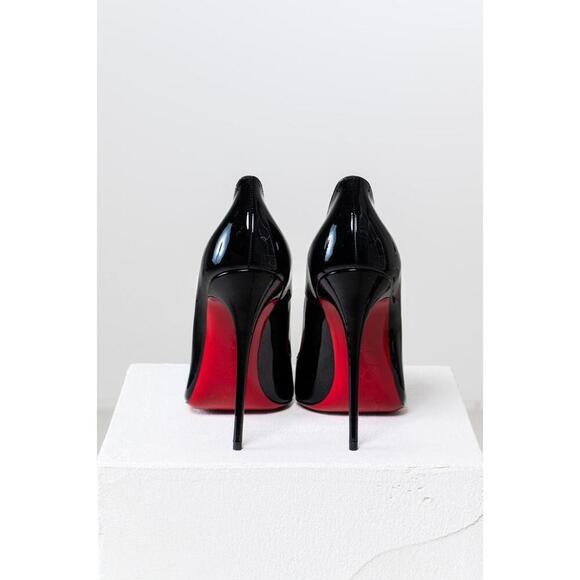 Christian Louboutin Black So Kate 120 Patent Pumps - Picture 2 of 9